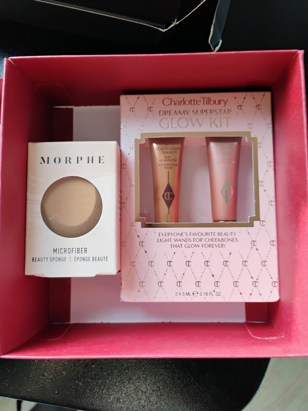 Charlotte Tilbury Hollywood Superstar Glow Kit 2-Piece Mini Set NEW